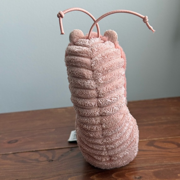 Retired Jellycat Rare Sheldon Shrimp Stuffed Animal Plushie NWT - Picture 3 of 14